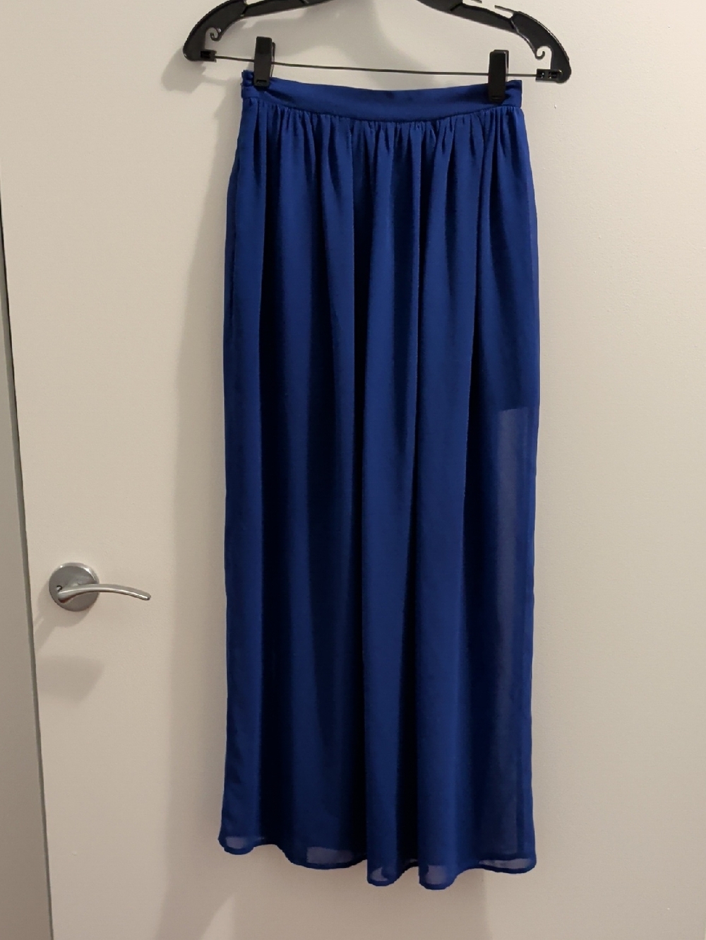 Forever 21 Royal Blue Maxi Skirt